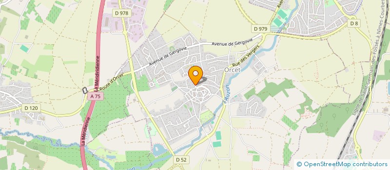 localisation de l'entreprise MADAME NATHALIE DUPIN  ORCET