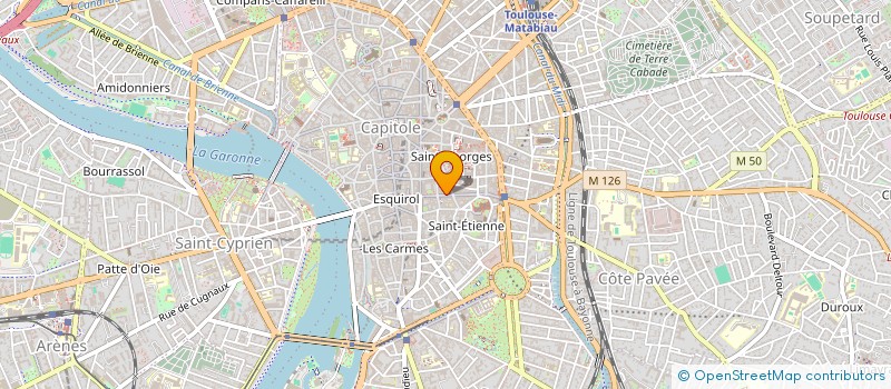 localisation de l'entreprise MADAME NATHALIE DUPONT  TOULOUSE