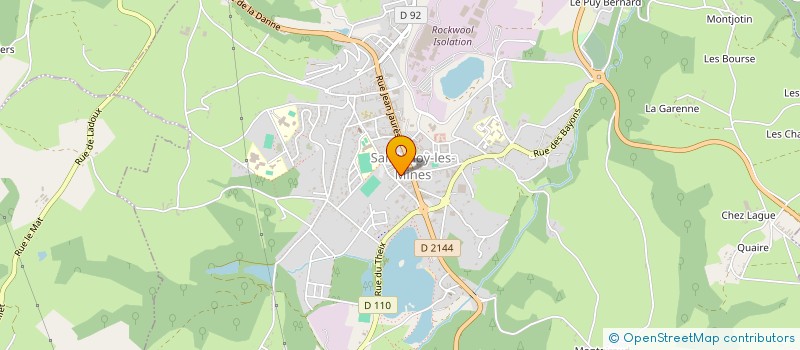 localisation de l'entreprise MADAME NATHALIE DUPONT  SAINT-ELOY-LES-MINES