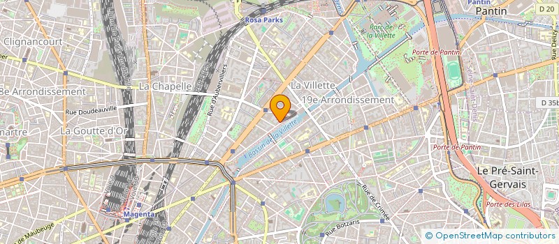 localisation de l'entreprise MADAME NATHALIE DUPRE  PARIS