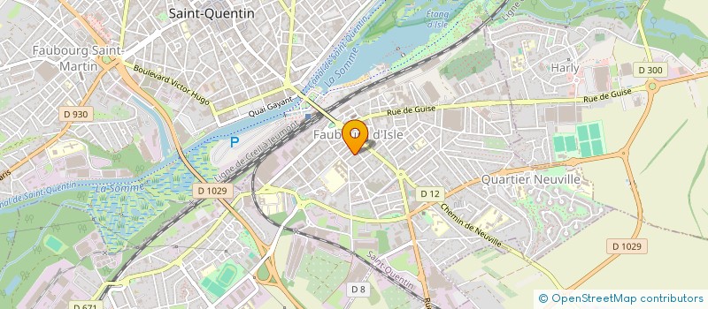 localisation de l'entreprise MADAME NATHALIE DUQUESNE à SAINT-QUENTIN
