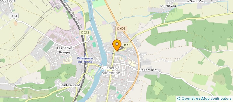 localisation de l'entreprise MADAME NATHALIE DUQUESNOY à VILLENEUVE-SUR-YONNE