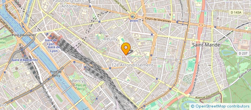 localisation de l'entreprise MADAME NATHALIE DURAND  PARIS