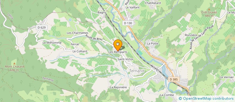 localisation de l'entreprise MADAME NATHALIE DURAND à TERNAND