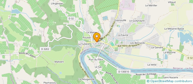 localisation de l'entreprise MADAME NATHALIE DURAND à LE FLEIX