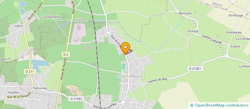 localisation de l'entreprise MADAME NATHALIE DURAND  PAREMPUYRE