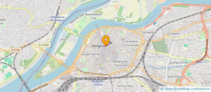 localisation de l'entreprise MADAME NATHALIE DURAND  AVIGNON