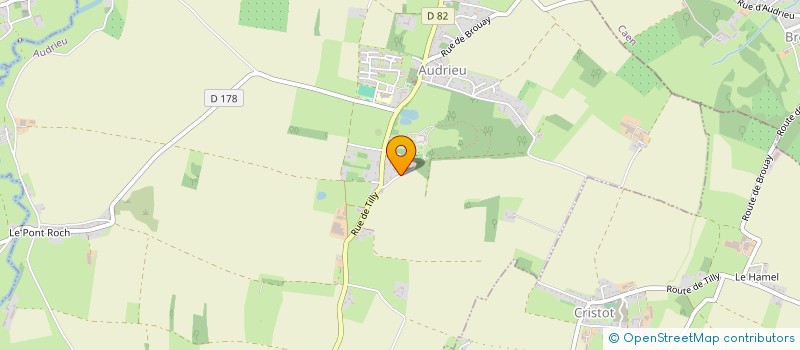 localisation de l'entreprise MADAME NATHALIE DURAND  AUDRIEU