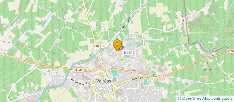 localisation de l'entreprise MADAME NATHALIE DURET-GIROT à VALREAS