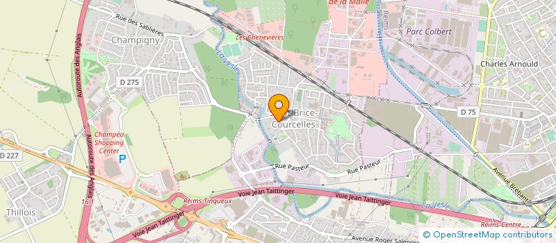 localisation de l'entreprise MADAME NATHALIE DUSSART  SAINT-BRICE-COURCELLES