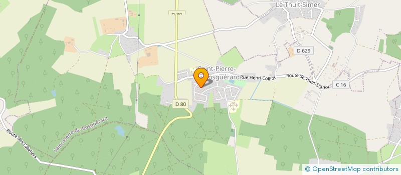 localisation de l'entreprise MADAME NATHALIE DUTHEIL  LE THUIT DE L'OISON