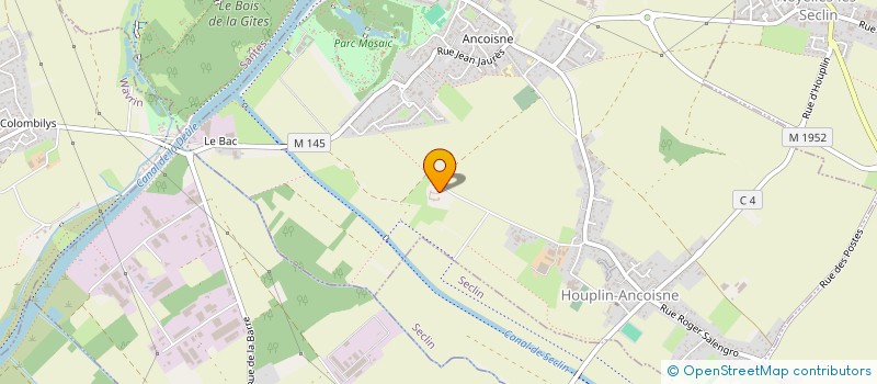 localisation de l'entreprise MADAME NATHALIE DUTHOY  HOUPLIN-ANCOISNE