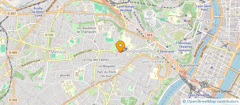 localisation de l'entreprise MADAME NATHALIE EBERSOHL à LYON