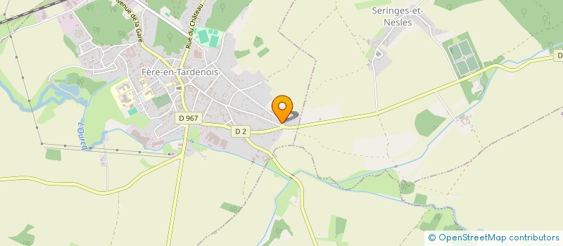 localisation de l'entreprise MADAME NATHALIE EDON  FERE-EN-TARDENOIS