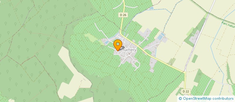 localisation de l'entreprise MADAME NATHALIE EGLY  CHAMERY