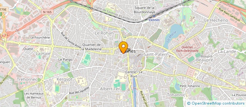 localisation de l'entreprise MADAME NATHALIE EKEOU à VANNES