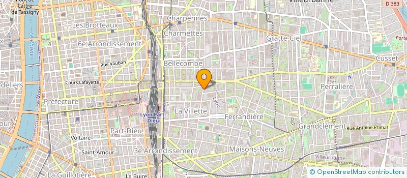 localisation de l'entreprise MADAME NATHALIE EL-BAZ  LYON