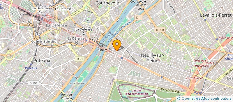localisation de l'entreprise MADAME NATHALIE ELBAZ à NEUILLY-SUR-SEINE