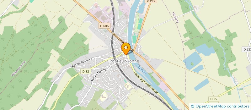localisation de l'entreprise MADAME NATHALIE ELEMENTO à PONT-SUR-YONNE