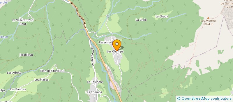 localisation de l'entreprise MADAME NATHALIE ELVY  SAINT-JEAN-D'AULPS