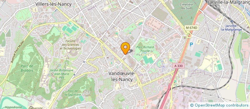 localisation de l'entreprise MADAME NATHALIE ENGEL  VANDUVRE-LES-NANCY