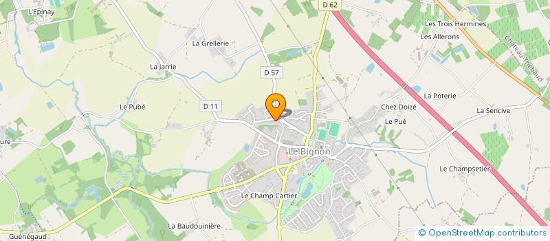 localisation de l'entreprise MADAME NATHALIE EPIARD  LE BIGNON