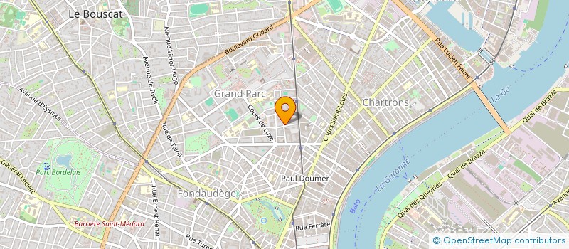 localisation de l'entreprise MADAME NATHALIE ERIZE  BORDEAUX