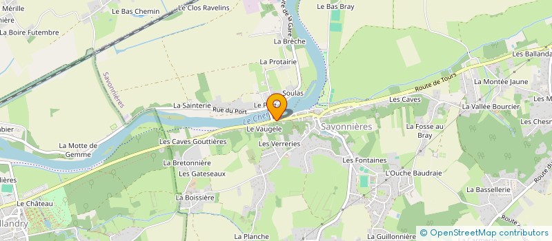 localisation de l'entreprise MADAME NATHALIE ESTADELLA à SAVONNIERES