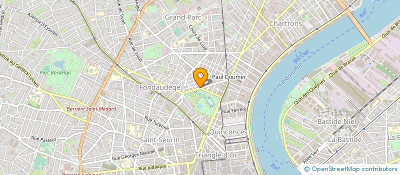 localisation de l'entreprise MADAME NATHALIE ETIENNE à BORDEAUX