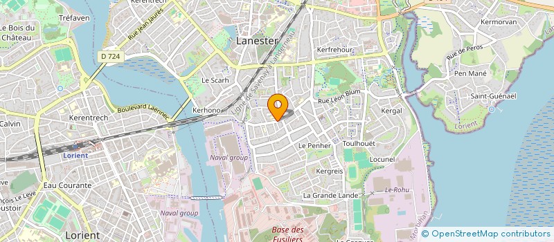 localisation de l'entreprise MADAME NATHALIE ETRILLARD à LANESTER
