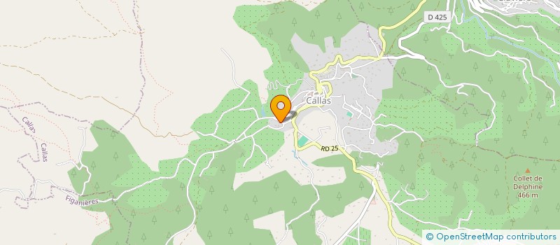 localisation de l'entreprise MADAME NATHALIE ETTORI  CALLAS