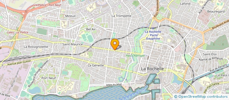 localisation de l'entreprise MADAME NATHALIE EVEN  LA ROCHELLE