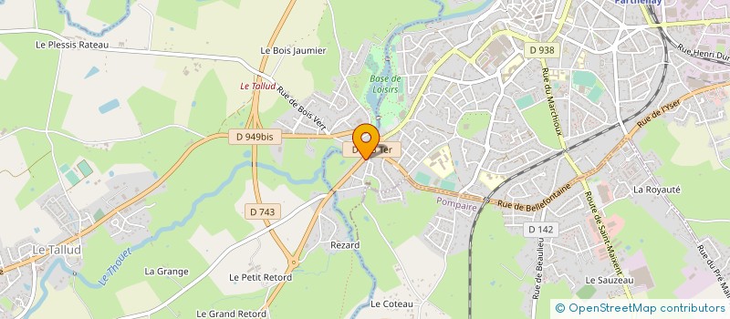 localisation de l'entreprise MADAME NATHALIE EYCKEN à PARTHENAY