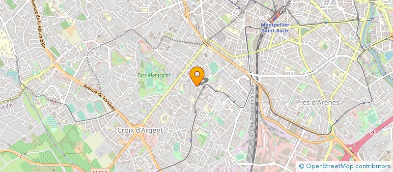 localisation de l'entreprise MADAME NATHALIE FABRE à MONTPELLIER