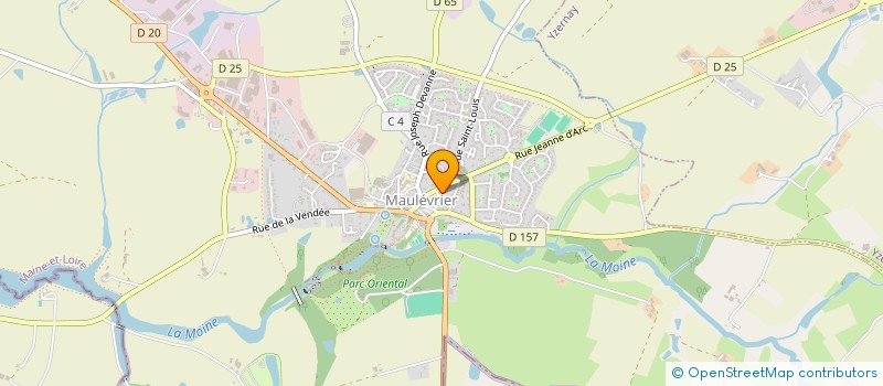 localisation de l'entreprise MADAME NATHALIE FAGAIS à LA PLAINE