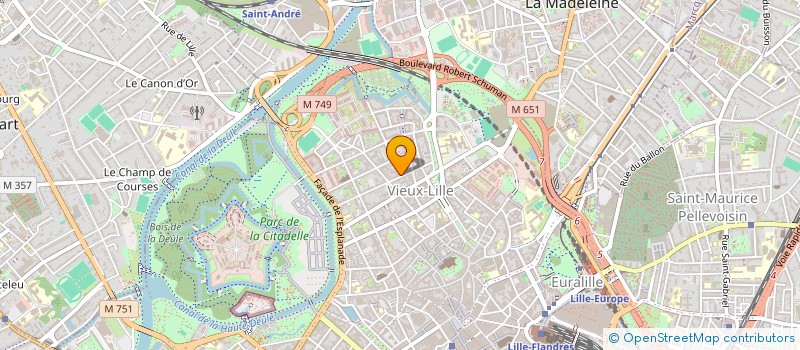 localisation de l'entreprise MADAME NATHALIE FAILLENET à LILLE