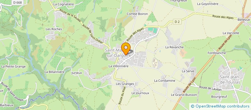 localisation de l'entreprise MADAME NATHALIE FARNIER  CHABANIERE