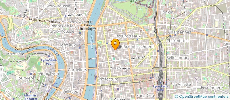 localisation de l'entreprise MADAME NATHALIE FAUCONNIER  LYON