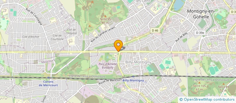 localisation de l'entreprise MADAME NATHALIE FAUQUEUX à BILLY-MONTIGNY