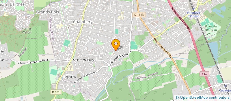 localisation de l'entreprise MADAME NATHALIE FAUQUEUX à VILLENAVE-D'ORNON