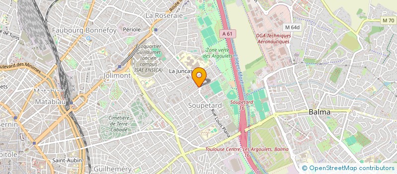 localisation de l'entreprise MADAME NATHALIE FAURE à TOULOUSE