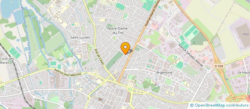 localisation de l'entreprise MADAME NATHALIE FAURE  BEAUVAIS