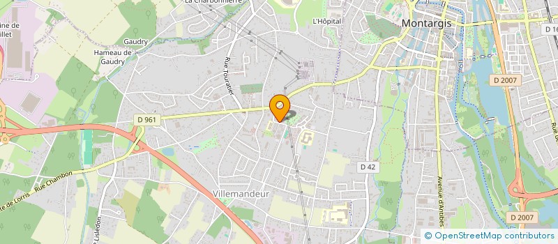 localisation de l'entreprise MADAME NATHALIE FAUSSEY à VILLEMANDEUR