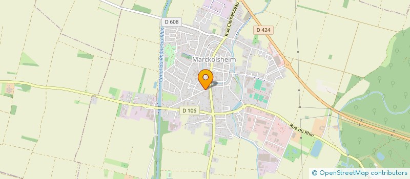 localisation de l'entreprise MADAME NATHALIE FAUTHOUX  MARCKOLSHEIM