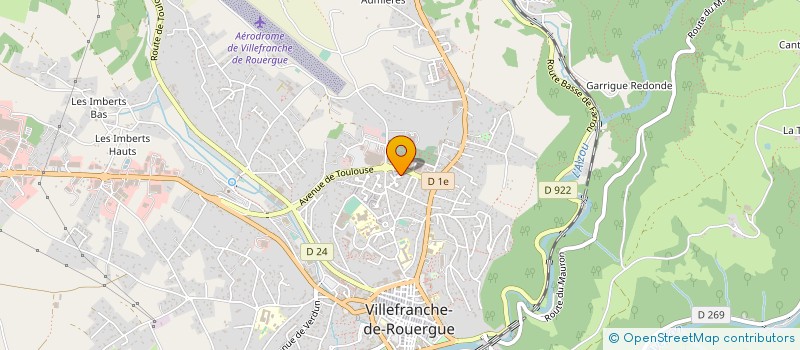localisation de l'entreprise MADAME NATHALIE FAYET à VILLEFRANCHE-DE-ROUERGUE