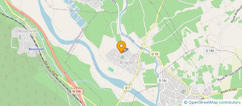 localisation de l'entreprise MADAME NATHALIE FECHTER  SAINT-CHAPTES