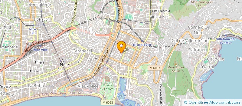 localisation de l'entreprise MADAME NATHALIE FEIDT  NICE