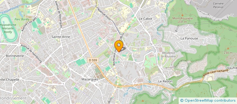 localisation de l'entreprise MADAME NATHALIE FELIX  MARSEILLE