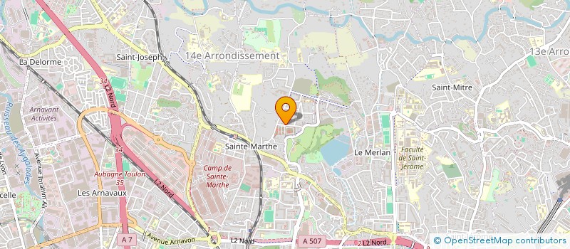 localisation de l'entreprise MADAME NATHALIE FENARD à MARSEILLE