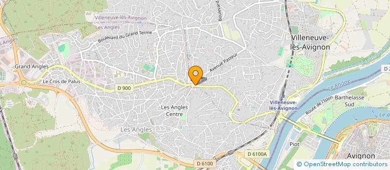 localisation de l'entreprise MADAME NATHALIE FENELLE  VILLENEUVE-LES-AVIGNON